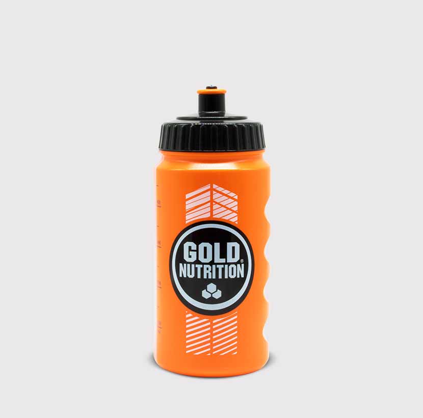 Bidon GoldNutrition - Leak-proof, flexible hydration bottle designed for fitness enthusiasts.