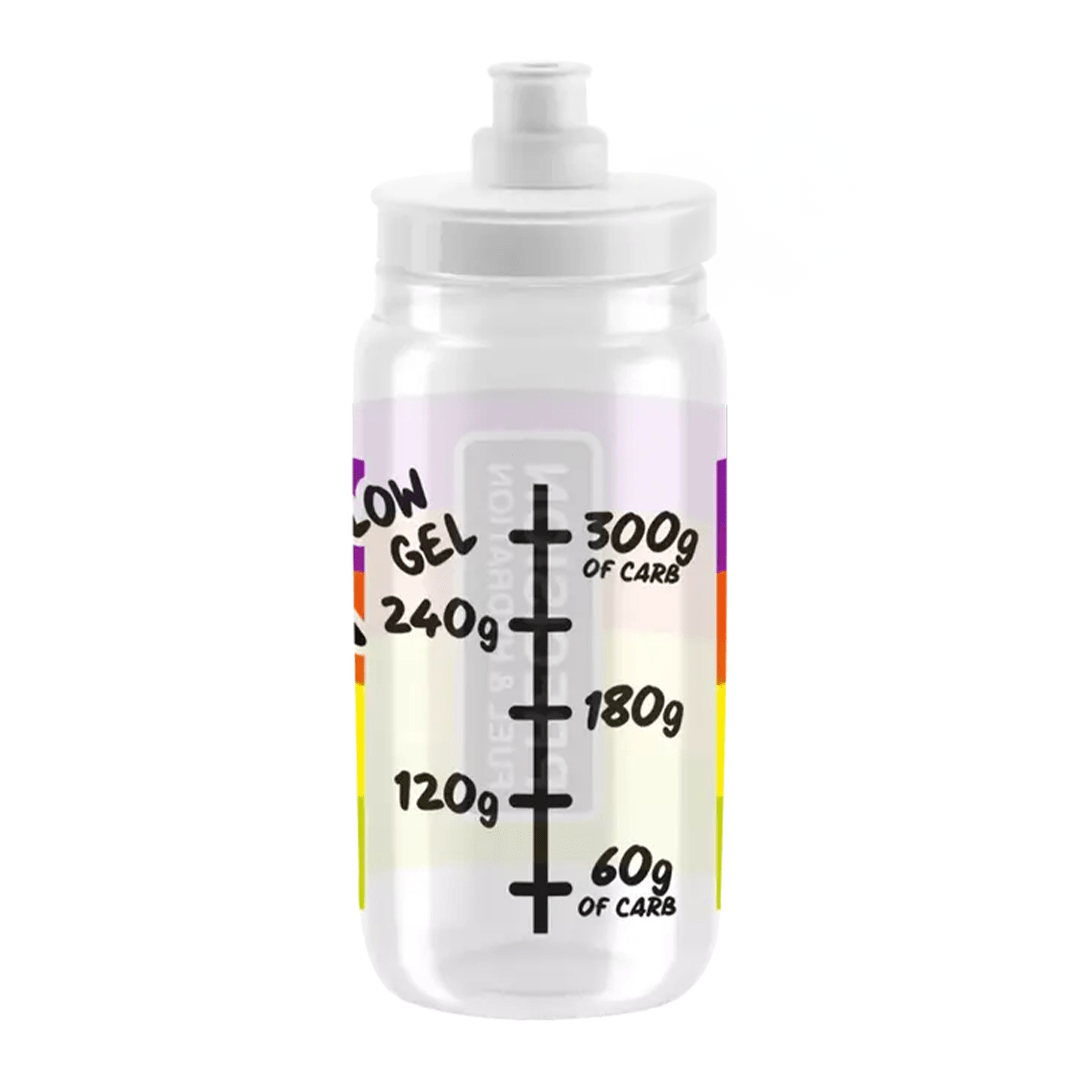 Precision Fuel & Hydration Flow Flask and Bottles set with sleek design, durable construction, and easy-to-use caps for hydration on the go.