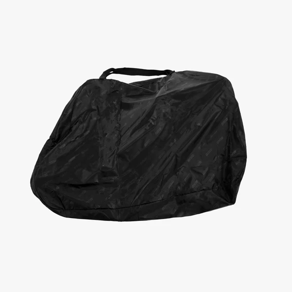 Scicon compact pocket bike travel bag with padded interior and adjustable straps for easy transportation.
