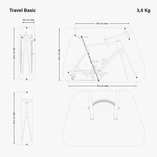 Soft Bike Travel Bag – Basic Edition